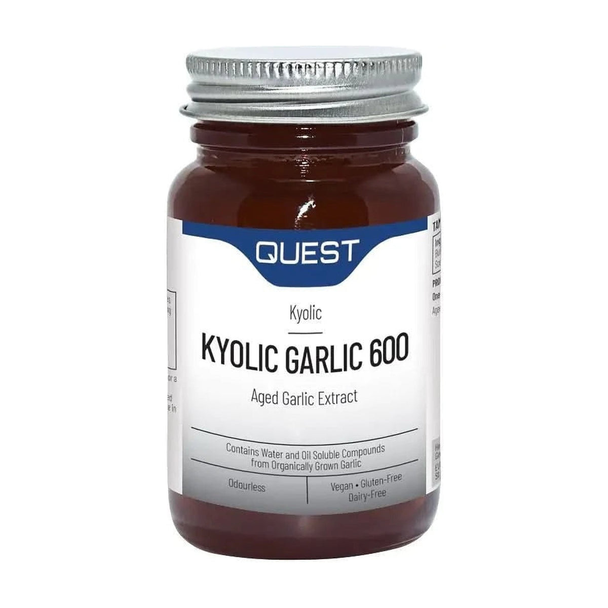 Quest Kyolic Garlic 600mg (60 + 30 free, 90 tablets) pack