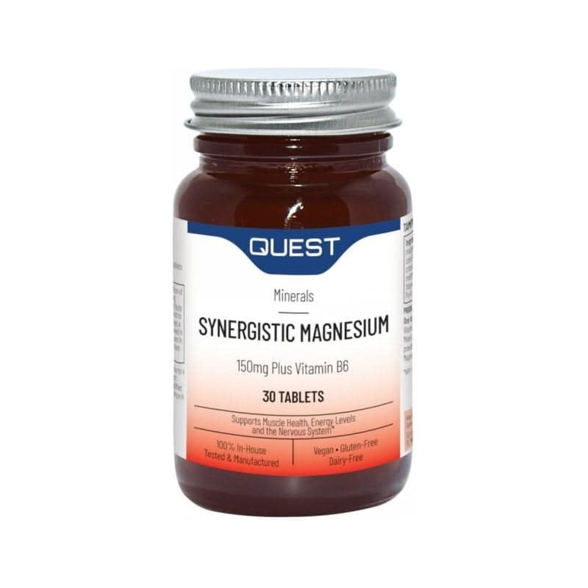 Quest Synergistic Magnesium 150mg (30 tablets) pack
