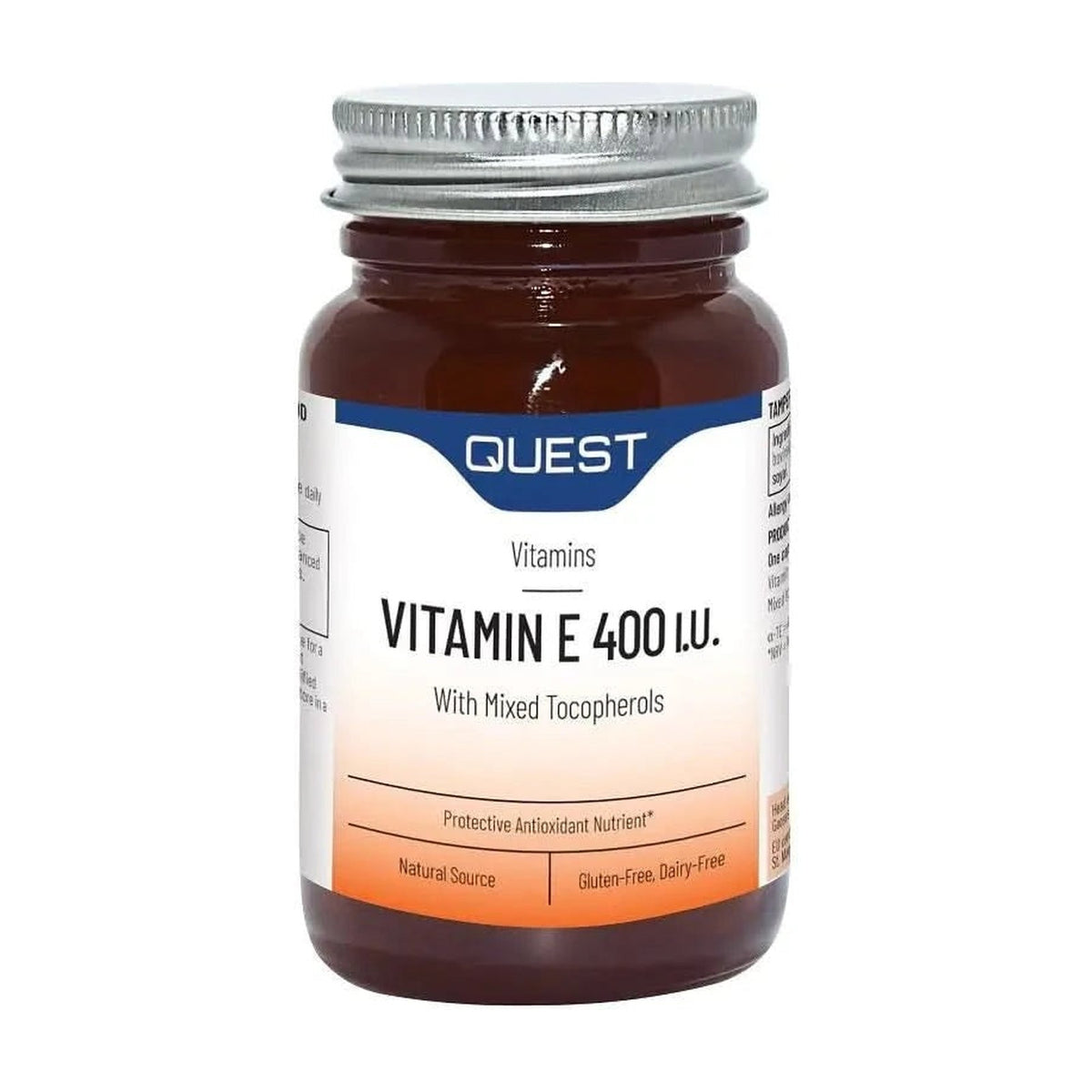 Quest Vitamin E 400 I.U. (60 capsules) pack
