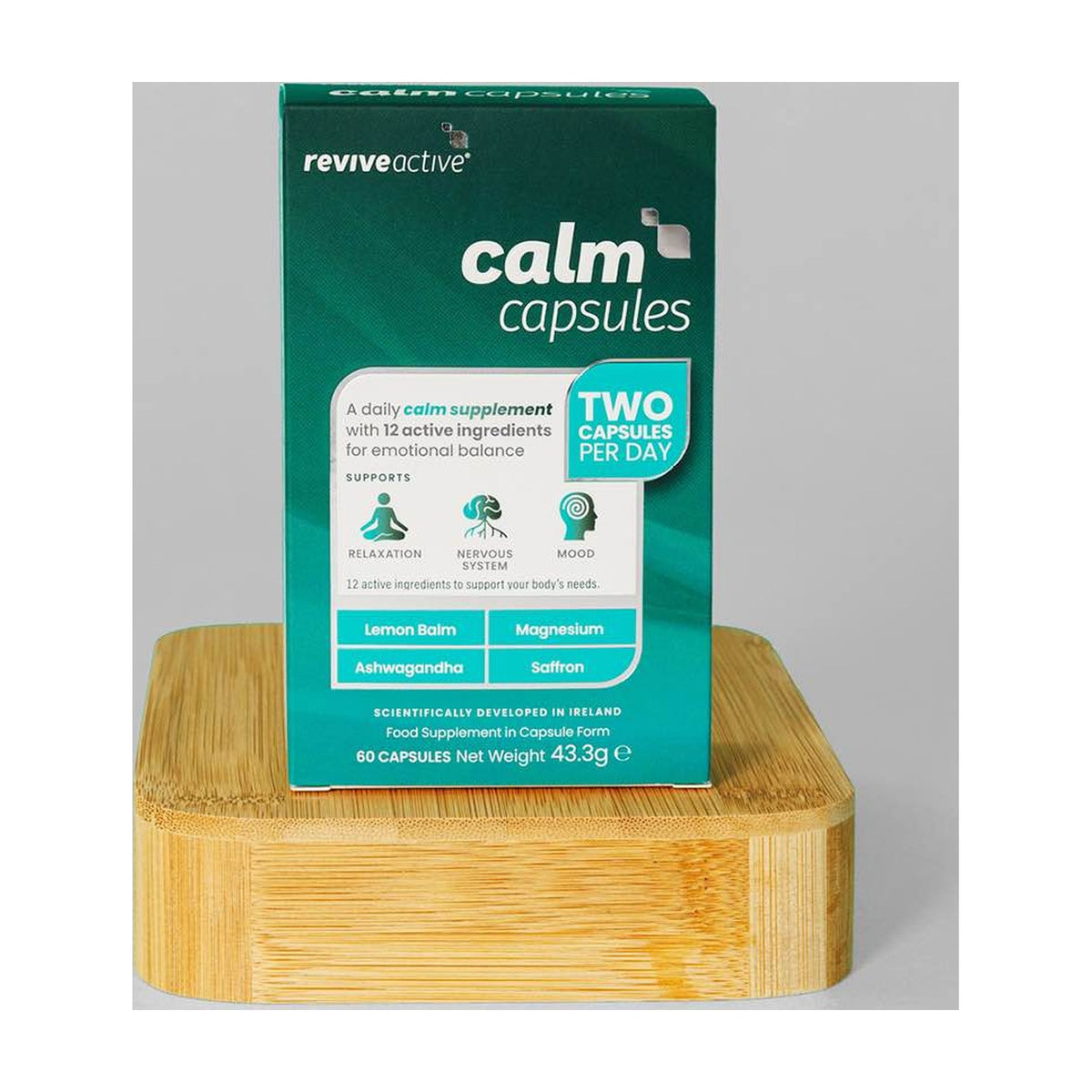 Revive Active - Calm Capsules (60 caps) pack front