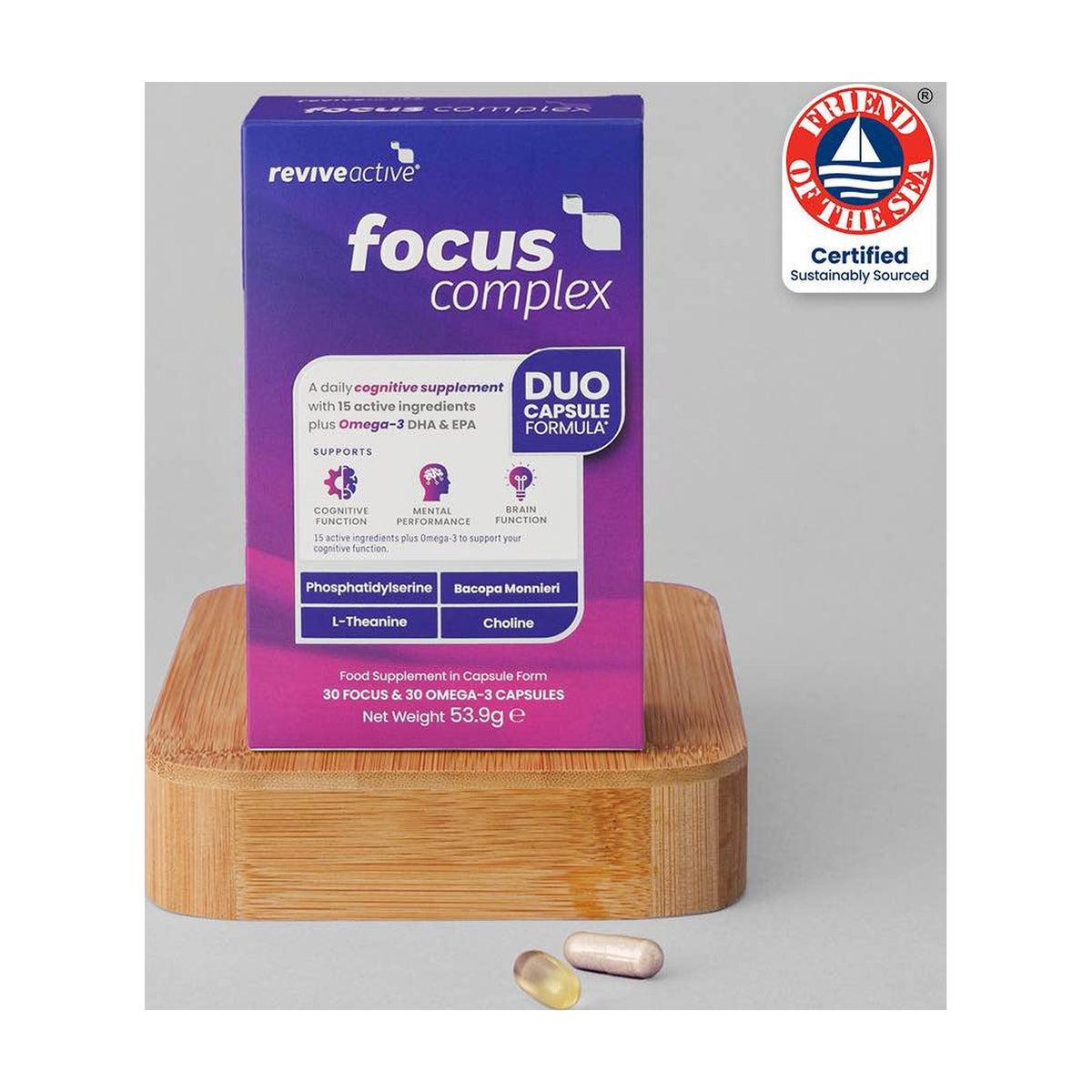 Revive Active - Focus Complex Duo (60 caps) pack front