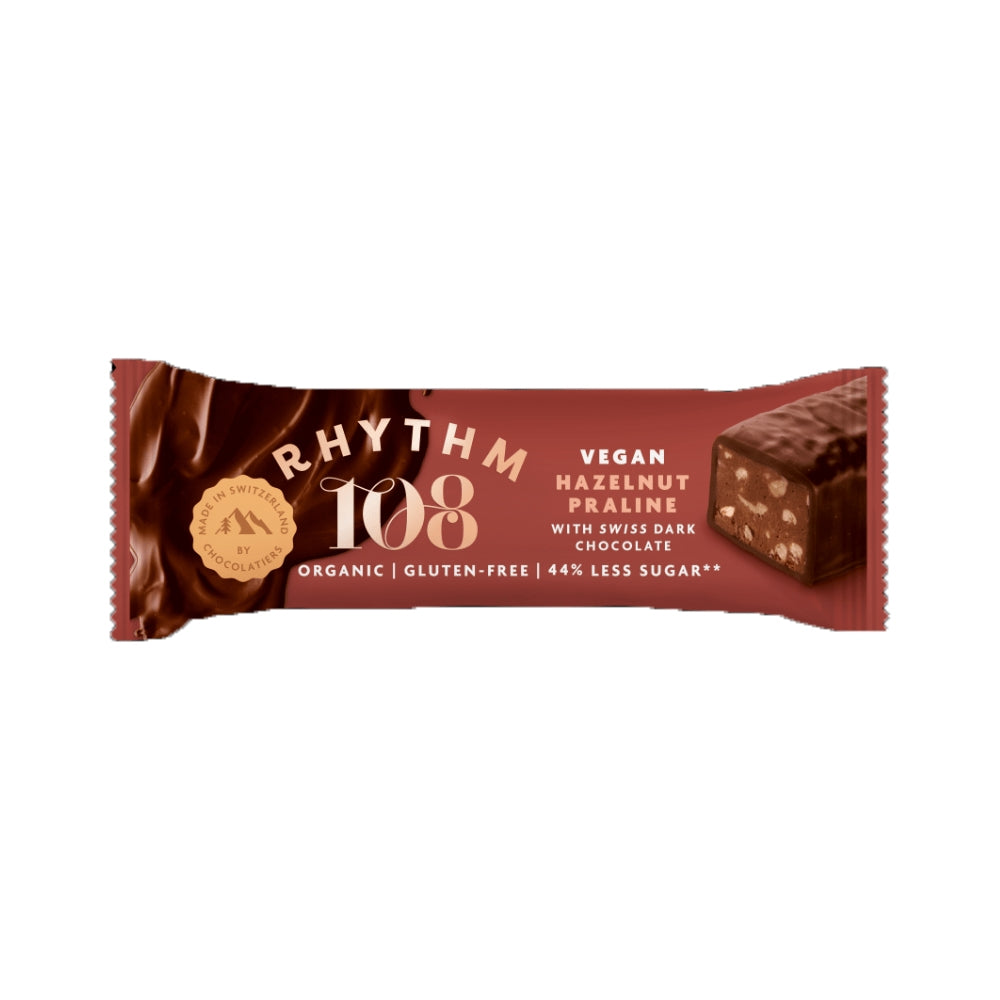 Rhythm 108 — Hazelnut Praline Bar (33g)