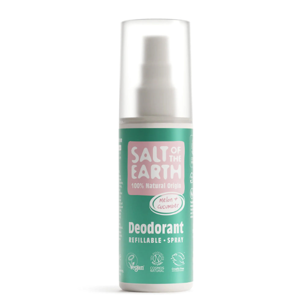 Salt of the Earth — Melon & Cucumber Natural Deodorant Spray (100ml)