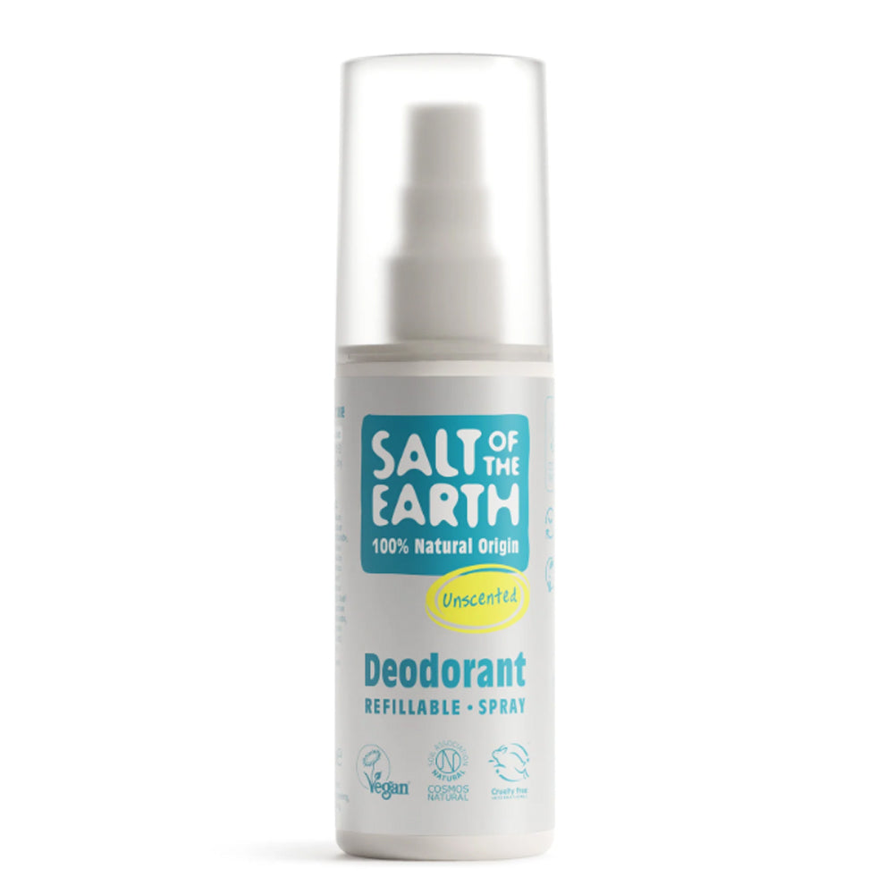Salt of the Earth — Unscented Natural Deodorant Spray (100ml)