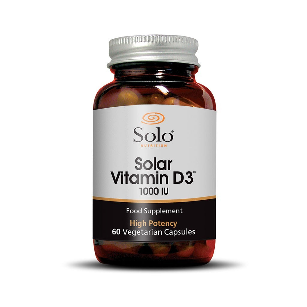 Solo Nutrition — Solar Vitamin D3 1000 IU (60 capsules)