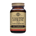 Solgar Calcium Citrate with Vitamin D3 (60 tabs) pack