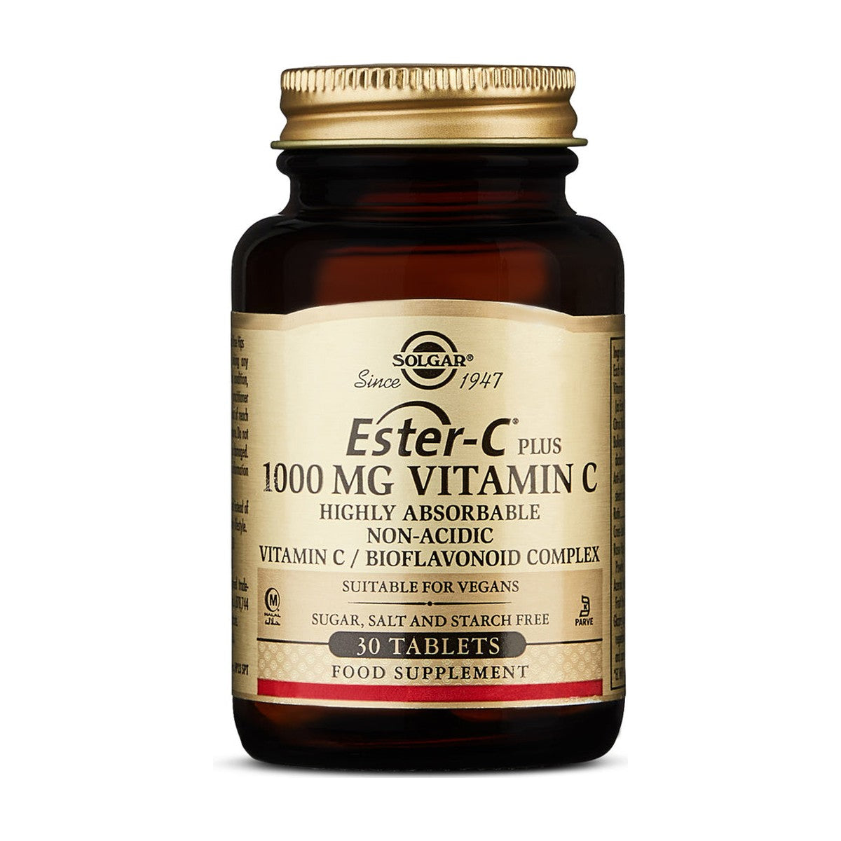 Solgar Ester-C Plus 1000 mg Vitamin C (30 tabs) pack