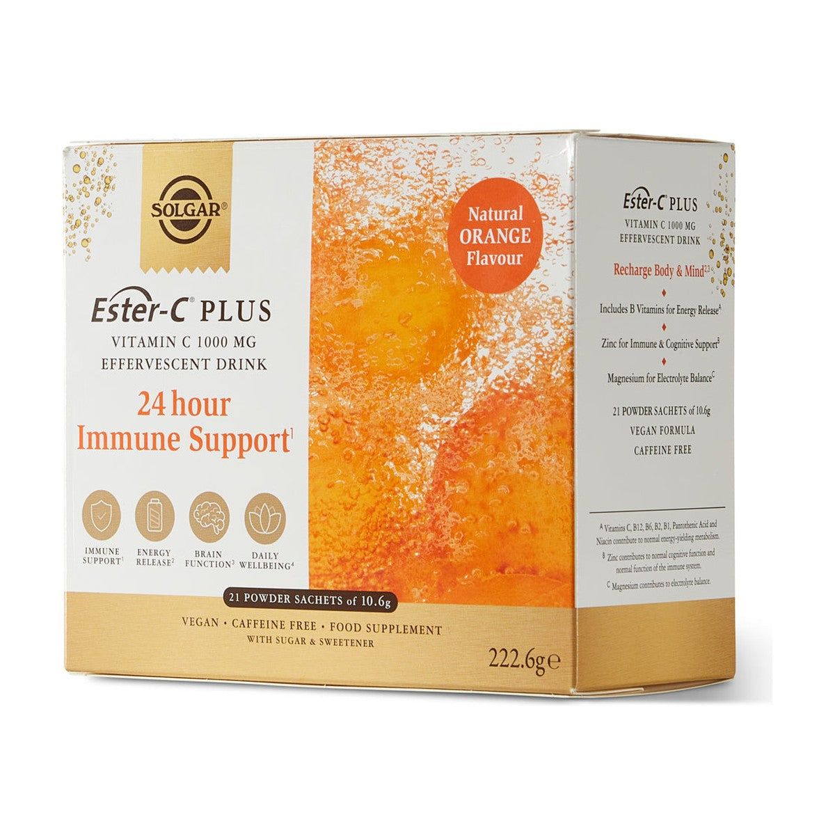 Solgar Ester-C Plus Effervescent (21 sachets) pack