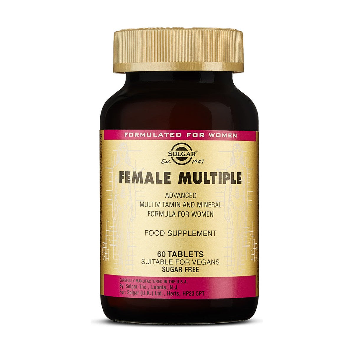 Solgar Female Multiple (60 tabs) pack