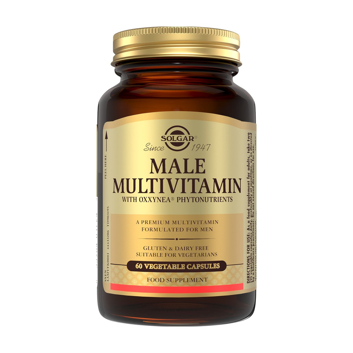 Solgar Male Multivitamin with Oxxynea (60 caps) pack