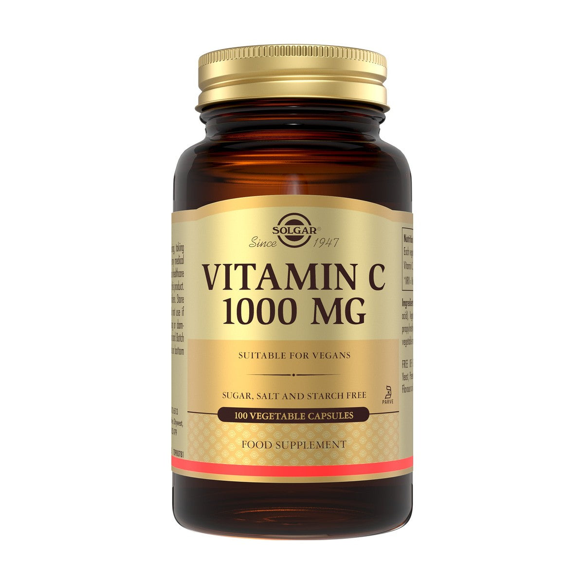 Solgar Vitamin C 1000 mg (100 caps) pack