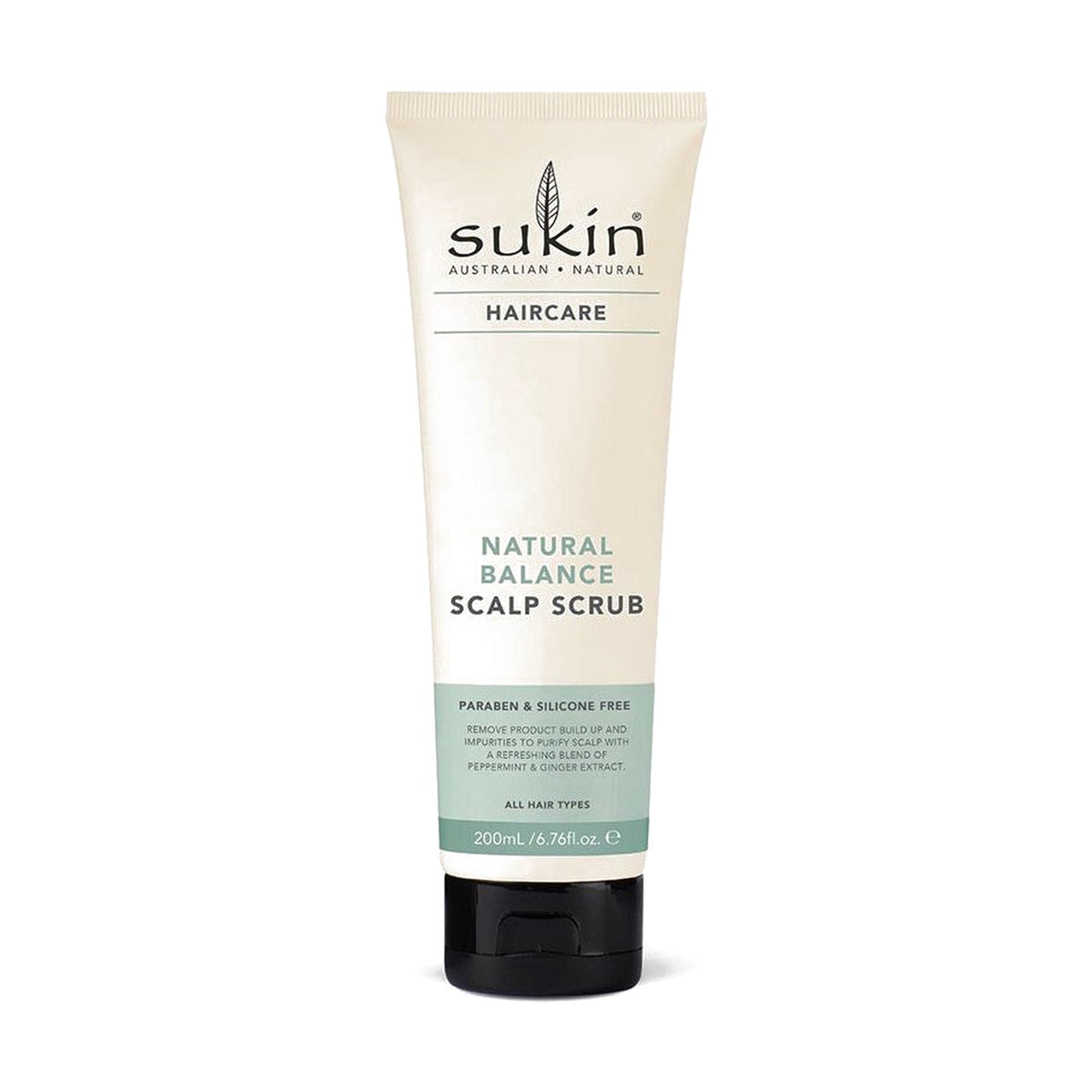 Sukin Haircare Natural Balance Scalp Scrub (200ml) pack