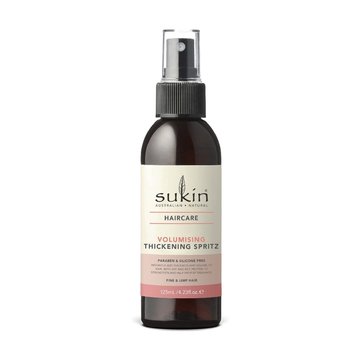 Sukin Haircare Volumising Spritz (125ml) pack