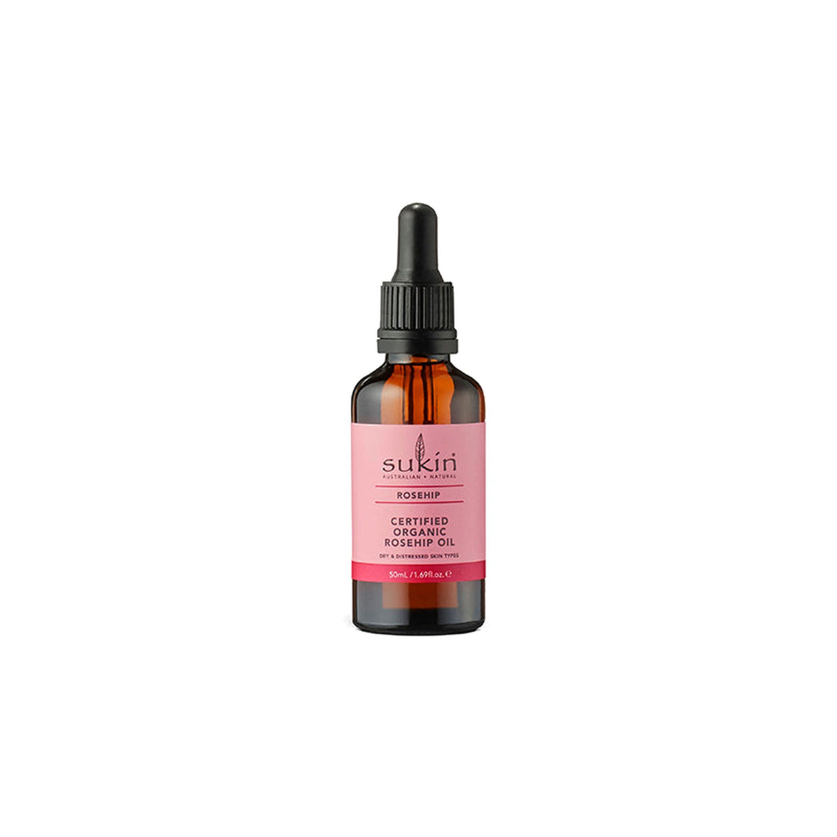 Sukin Rosehip Certified Organic Rose Hip Oil (50ml) pack