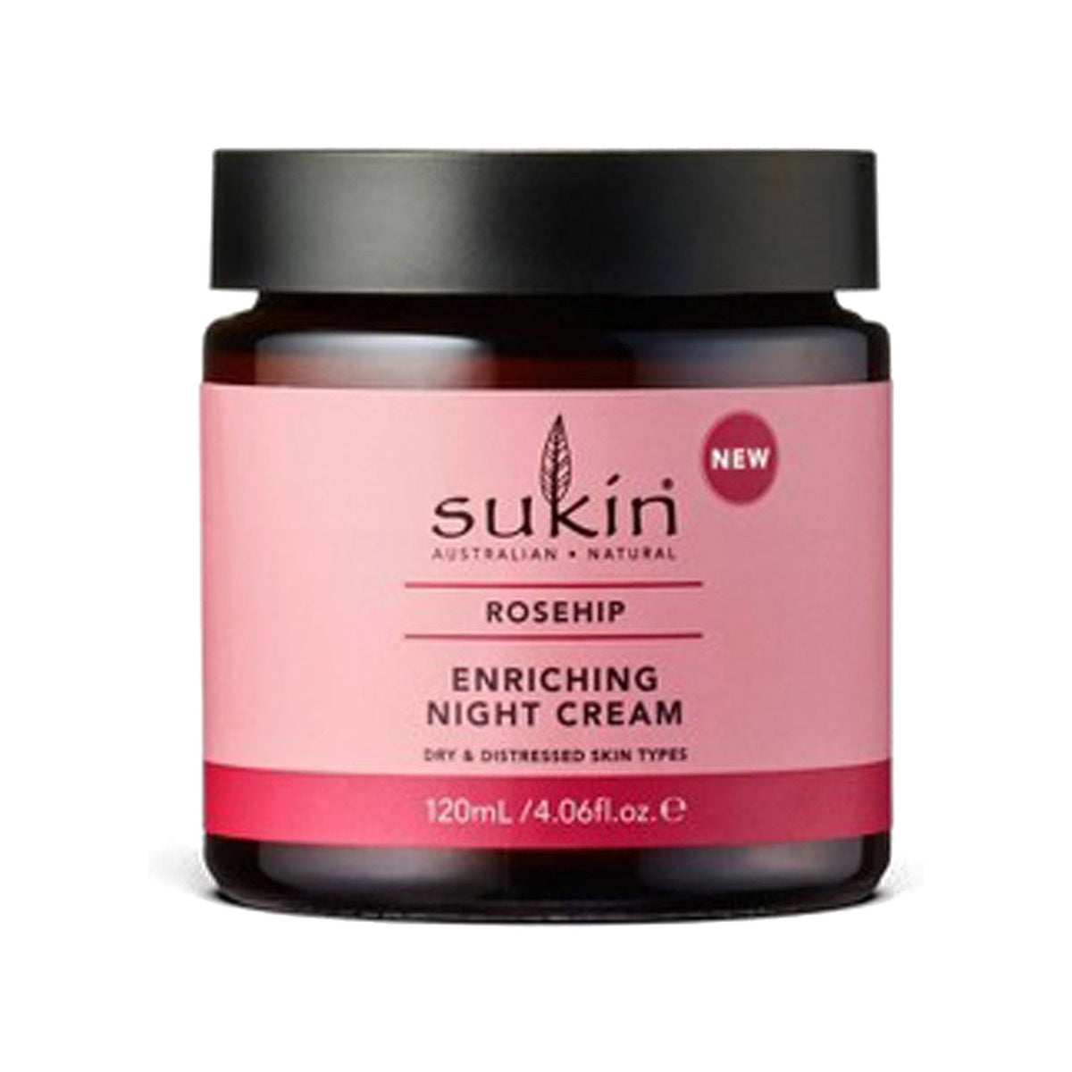 Sukin Rosehip Enriching Night Cream (120ml) pack