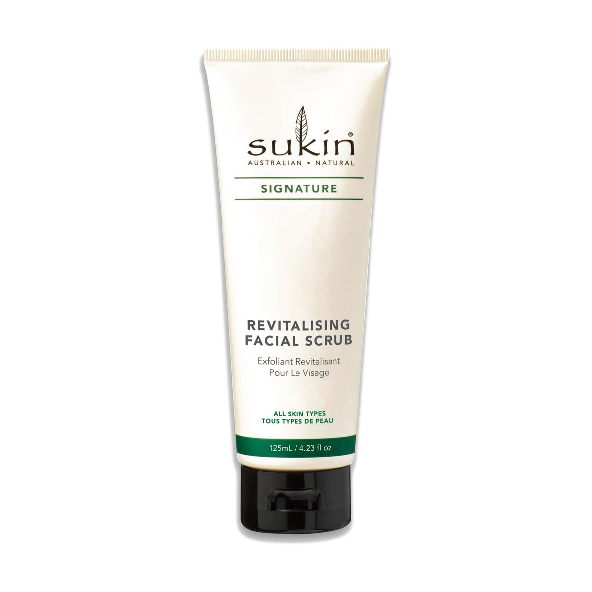 Sukin Signature Revitalising Facial Scrub (125ml) pack