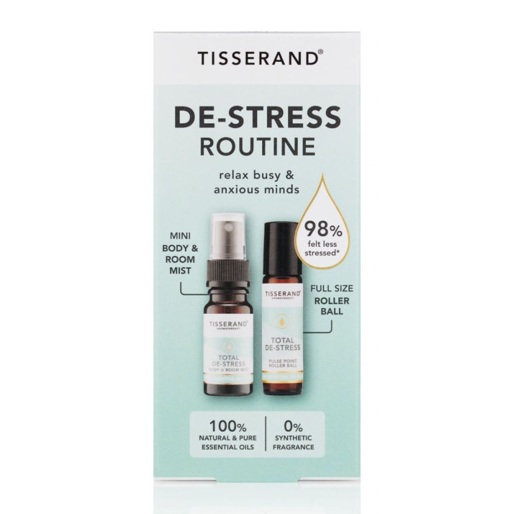 Tisserand Aromatherapy De-Stress Routine Duo Kit (duo kit)