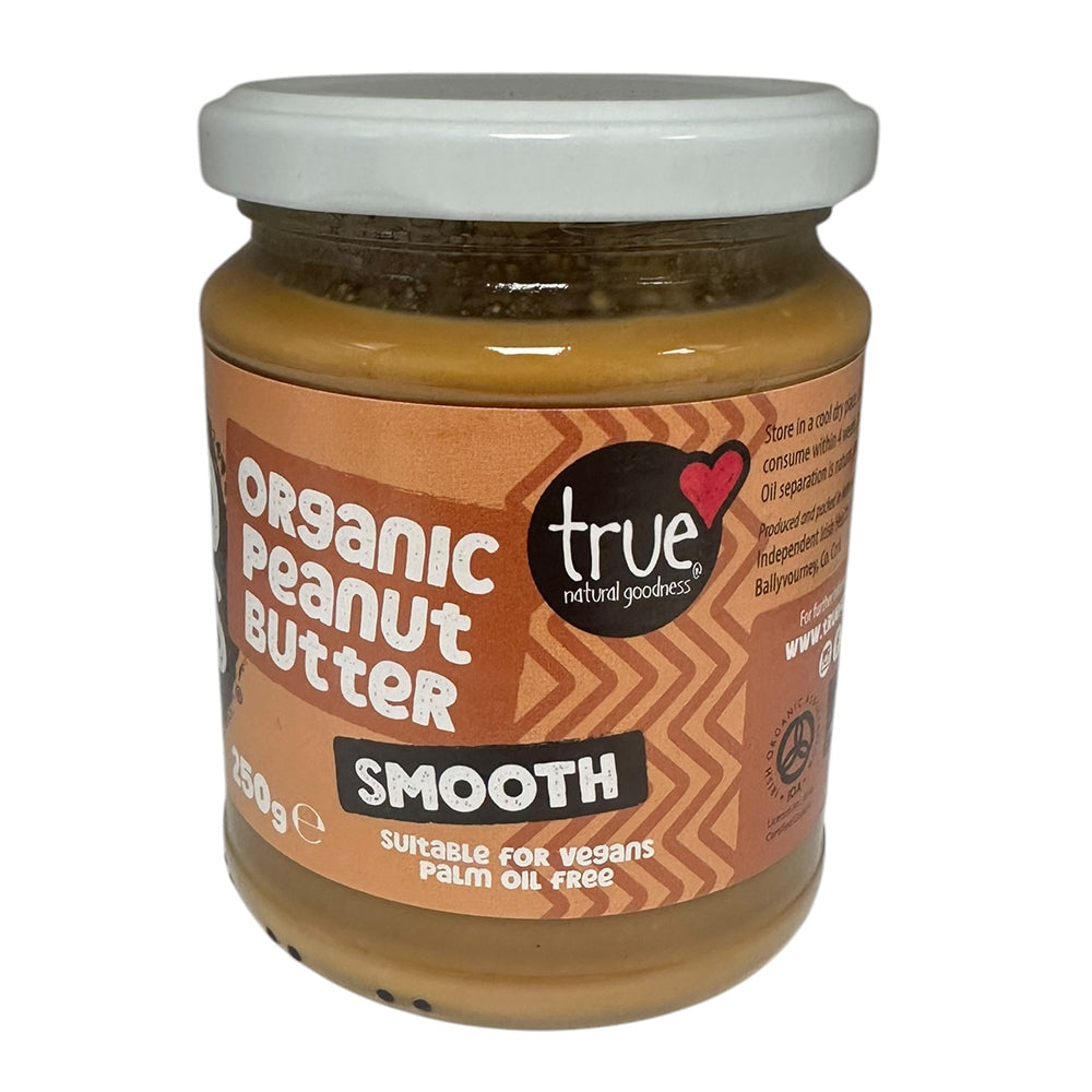 True Natural Goodness Organic Smooth Peanut Butter (250g)