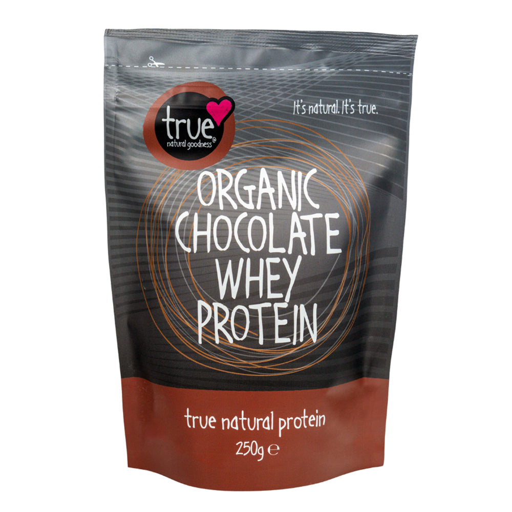 True Natural Goodness Organic Chocolate Whey Protein (250g)