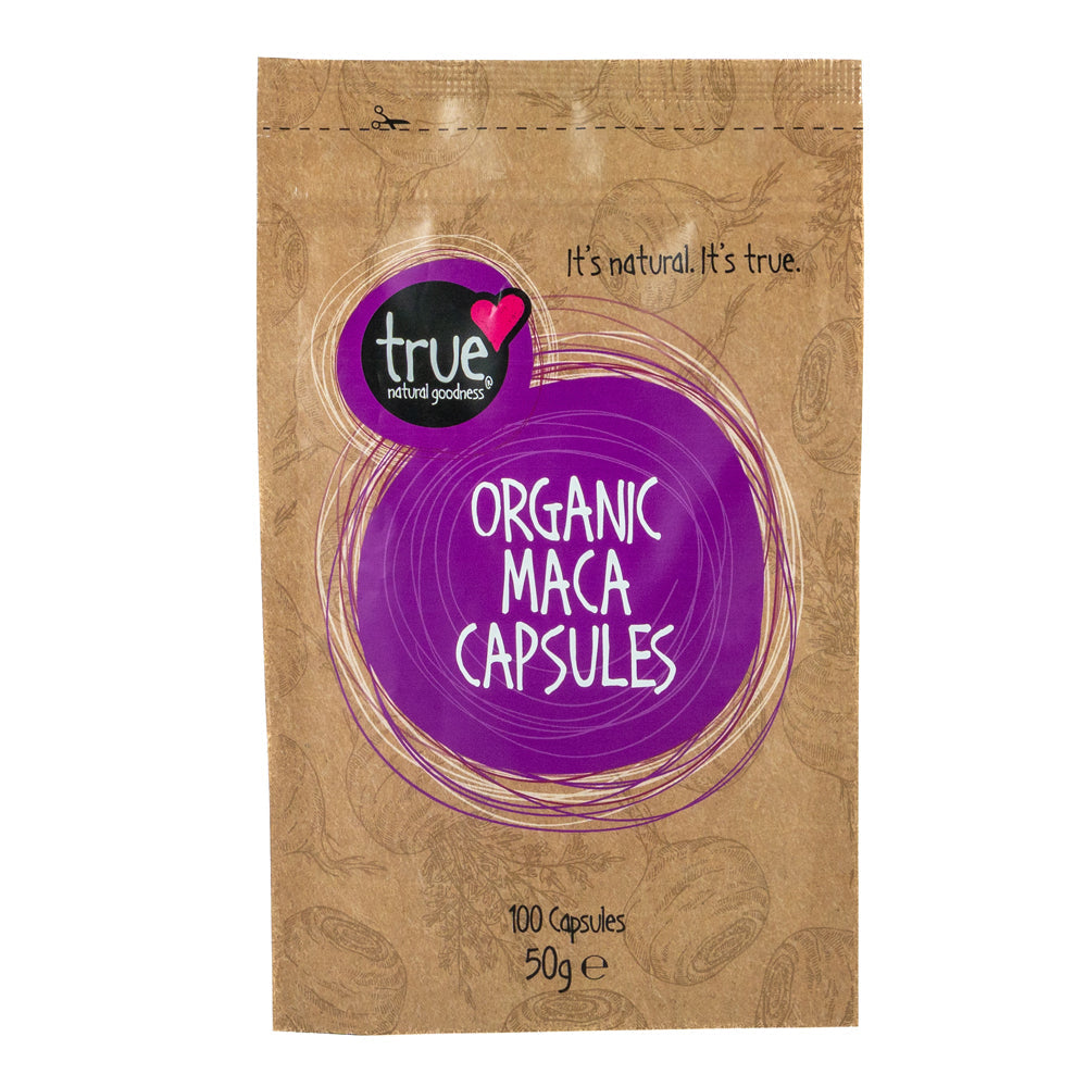 True Natural Goodness Organic Maca Capsules (100 Capsules)
