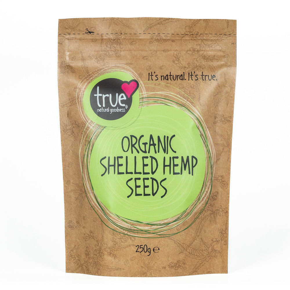 True Natural Goodness Organic Shelled Hemp Seeds (250g)