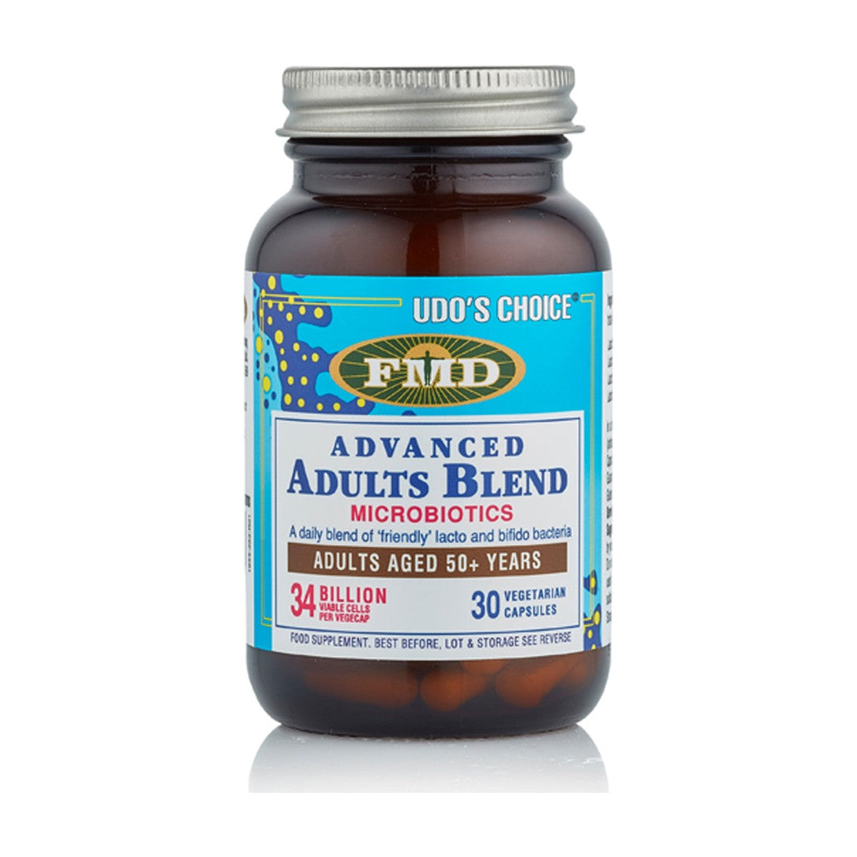 Udo's Choice Advanced Adult's Blend Microbiotic (30 caps) pack