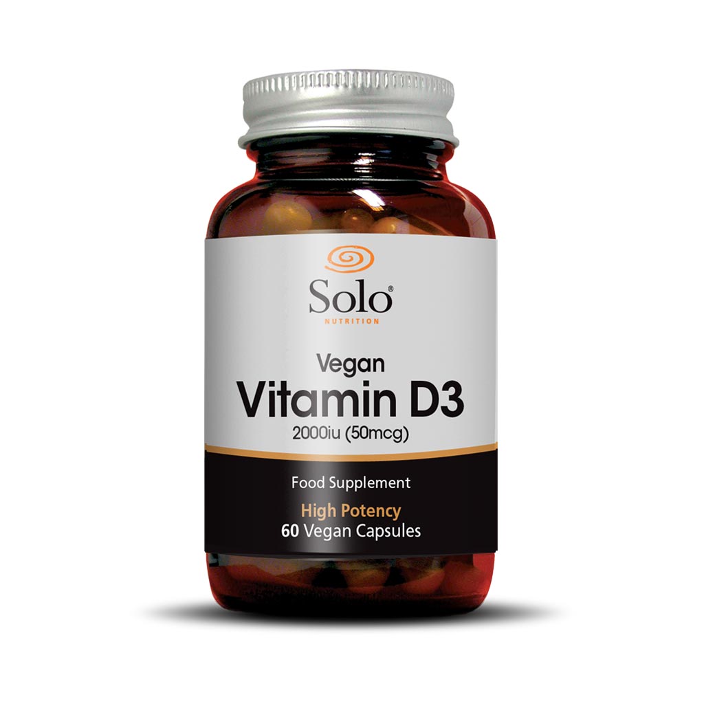Solo Nutrition — Vegan Vitamin D3 2000 IU (60 capsules)