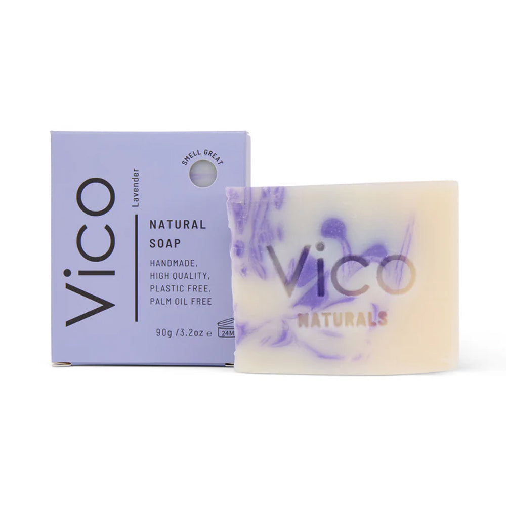 Vico — Lavender Natural Body Soap Bar (90g)