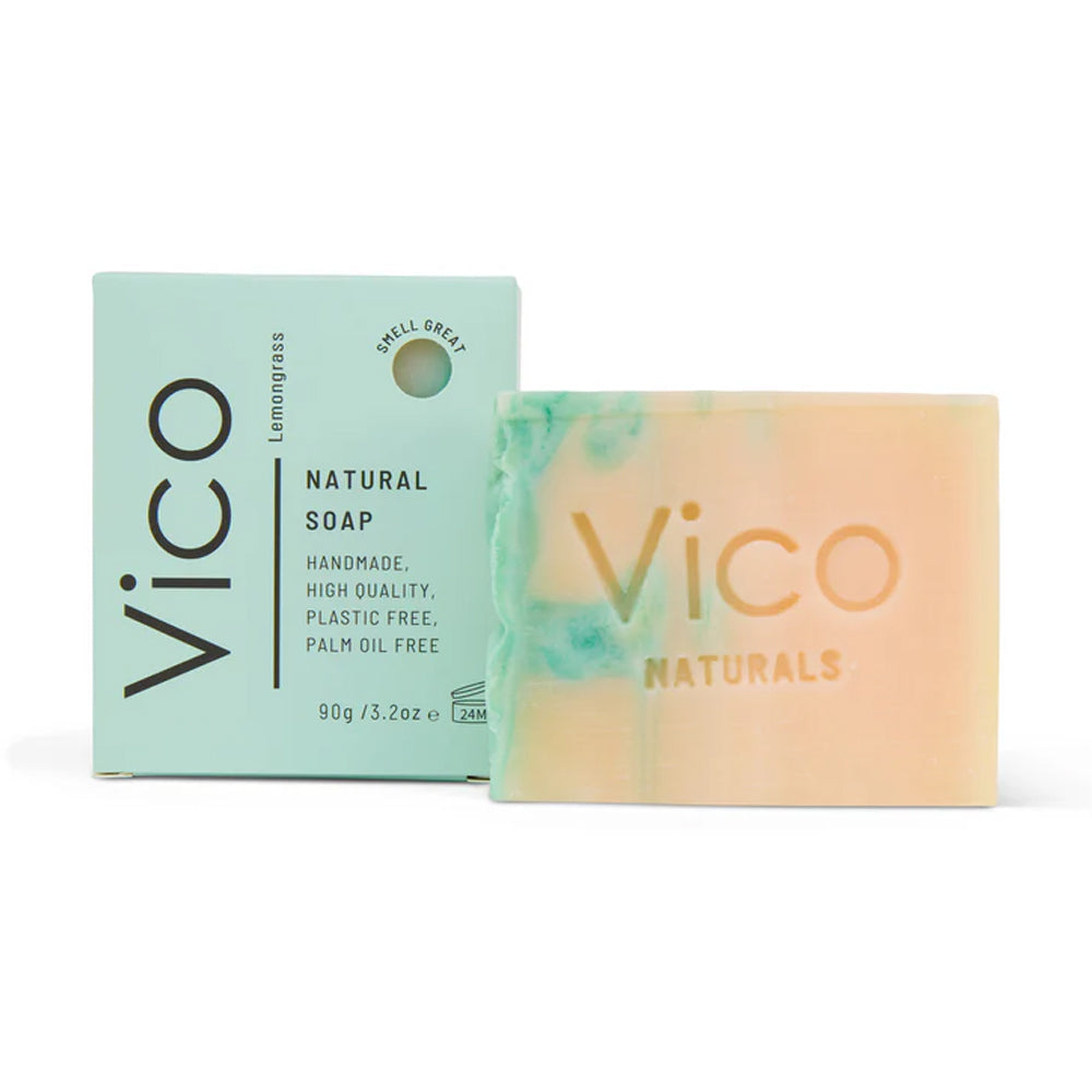 Vico — Lemongrass Natural Body Soap Bar (90g)