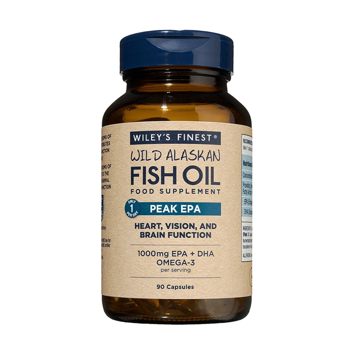 Wiley's Finest Wild Alaskan Fish Oil Peak EPA (90 softgels) pack